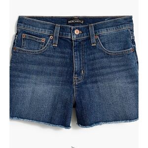 Shorts J. Crew 10" highest-rise cutoff denim blue boy shorts